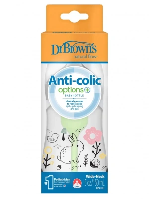 Geniş Ağız PP Antikolik Options Biberon 150 ml Kız