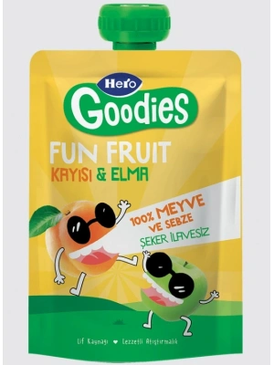 Goodies Kayısı Elma Havuç 100 Gr