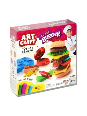 Hamburger Oyun Hamuru Seti