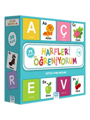 Harfleri Öğreniyorum Eğitici Set