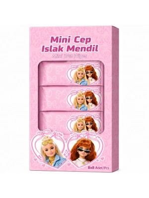 Islak Mini Cep Mendili 8li