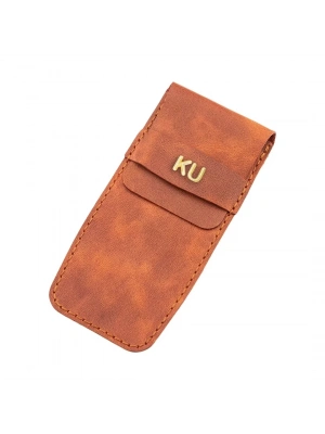 İsme Özel Çok Amaçlı Aksesuar Kılıfı - %100 Rainbow Deri - AK01002 - Tobacco
