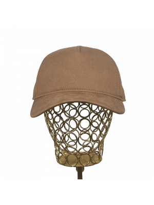 İsme Özel Gabardin Kep Şapka - AB01005 - Açık Kahverengi