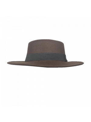 İsme Özel Özel Gondol Şapka - AB01001 - Koyu Kahverengi