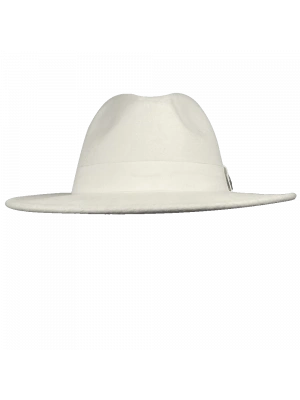 İsme Özel Panama Fötr Şapka - AB01004 - Bej