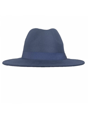 İsme Özel Panama Fötr Şapka - AB01004 - Lacivert