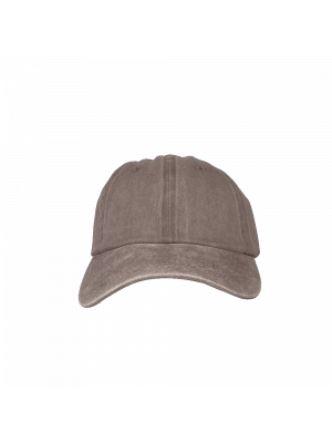 İsme Özel Yıkamalı Kep Şapka - AB01010 - Kül Rengi