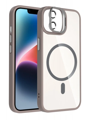 Joko Apple iPhone 11 Remim Lensli Magsafe Standlı Kapak - Titan Gri