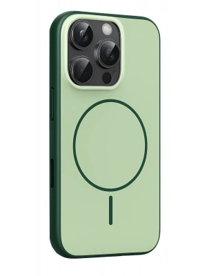 Joko Apple iPhone 16 Pro Max Neva Magsafe Kapak - Koyu Yeşil