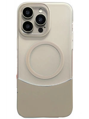 Joko Apple iPhone 16 Pro Max Velar Magsafe Kapak - Natural Grey