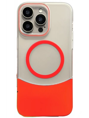 Joko Apple iPhone 16 Pro Velar Magsafe Kapak - Kırmızı