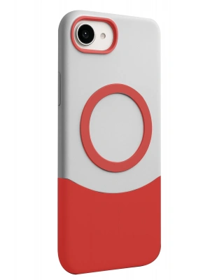 Joko Apple iPhone 16E Velar Magsafe Kapak - Kırmızı