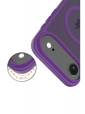 Joko Apple iPhone 17 Air Jota Magsafe Kapak - Derin Mor