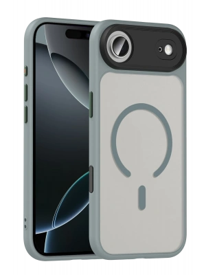 Joko Apple iPhone 17 Air Megane Magsafe Kapak - Titan Gri