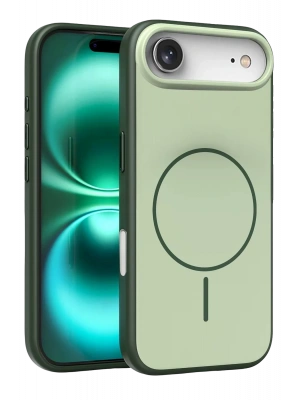 Joko Apple iPhone 17 Air Neva Magsafe Kapak - Koyu Yeşil