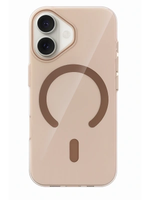 Joko Apple iPhone 17 PC Blank Magsafe Kapak - Çöl Titanyum