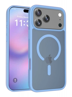 Joko Apple iPhone 17 Pro Max Jota Magsafe Kapak - Açık Mavi