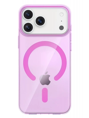 Joko Apple iPhone 17 Pro Max PC Blank Magsafe Kapak - Pembe