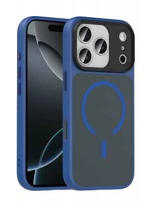 Joko Apple iPhone 17 Pro Megane Magsafe Kapak - Lacivert