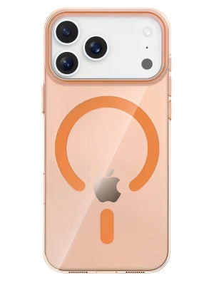 Joko Apple iPhone 17 Pro PC Blank Magsafe Kapak - Turuncu