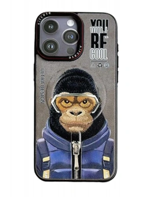 Joko iPhone 14 Pro Fun Magsafe Kapak - Natural Grey