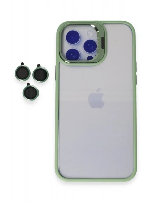 Joko iPhone 14 Pro Kılıf Roblox Lens Standlı Kapak - Yeşil