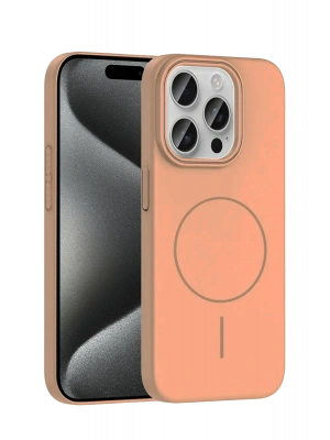 Joko iPhone 14 Pro Max Broş Magsafe Kapak - Çöl Titanyum