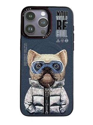 Joko iPhone 14 Pro Max Fun Magsafe Kapak - Lacivert-2