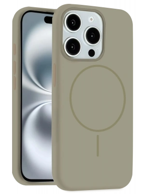 Joko iPhone 14 Pro Max Kılıf Jully Magsafe Kapak - Çöl Titanyum