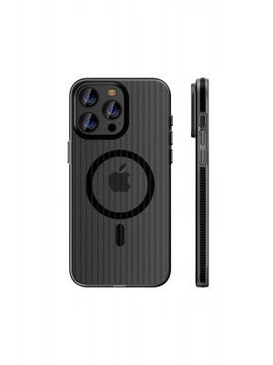 Joko iPhone 14 Pro Max Line Magsafe Kapak - Siyah
