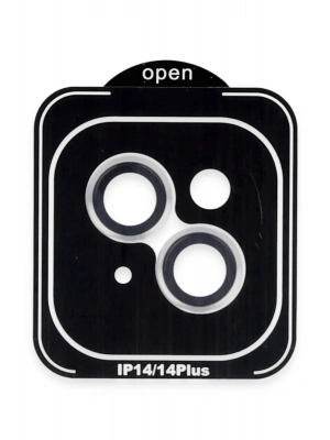Joko iPhone 14 PVD Metal Kamera Lens - Gümüş