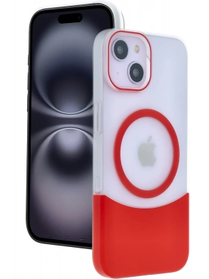 Joko iPhone 14 Velar Magsafe Kapak - Kırmızı