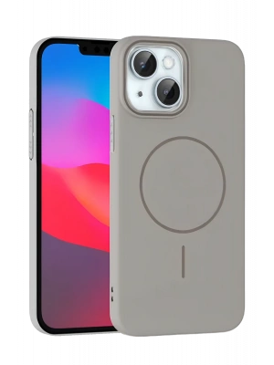 Joko iPhone 15 Plus Broş Magsafe Kapak - Titan Gri