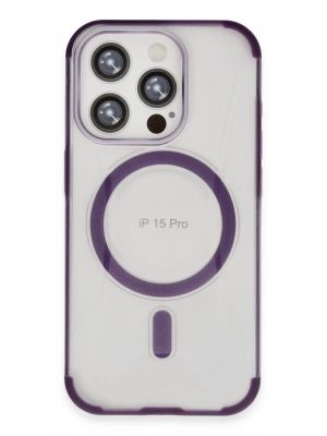 Joko iPhone 15 Pro Hilton Magsafe Kapak - Derin Mor