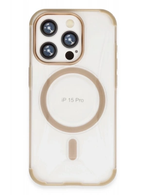 Joko iPhone 15 Pro Hilton Magsafe Kapak - Gold