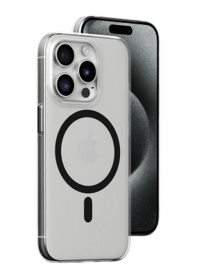 Joko iPhone 15 Pro Kılıf Bubble Magsafe Kapak - Siyah