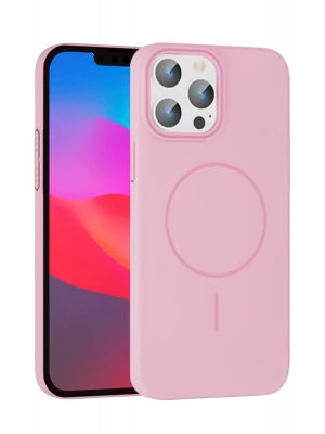 Joko iPhone 15 Pro Max Broş Magsafe Kapak - Pembe