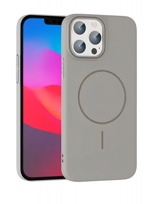 Joko iPhone 15 Pro Max Broş Magsafe Kapak - Titan Gri