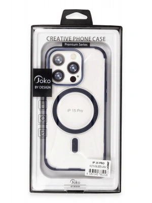 Joko iPhone 15 Pro Max Hilton Magsafe Kapak - Titan Gri