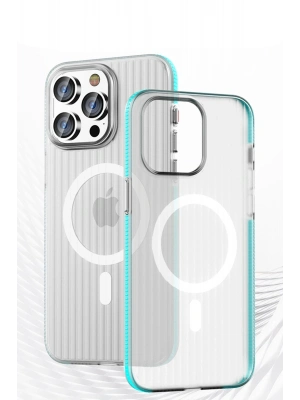 Joko iPhone 15 Pro Max Line Magsafe Kapak - Mavi