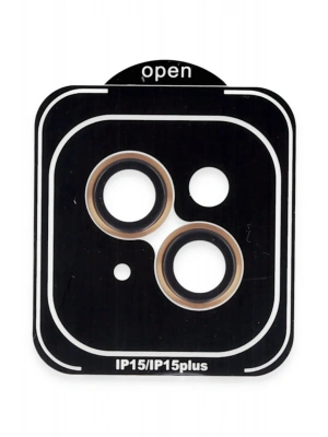 Joko iPhone 15 PVD Metal Kamera Lens - Turuncu