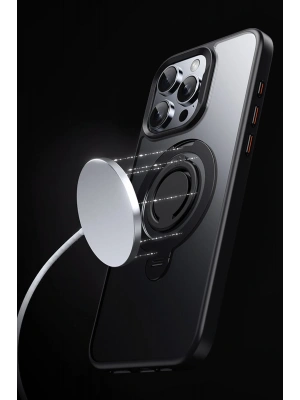 Joko iPhone 16 Avatar 360 Dönen Magsafe Kapak - Lacivert