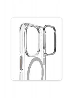 Joko iPhone 16 Crystal Magsafe Kapak - Şeffaf