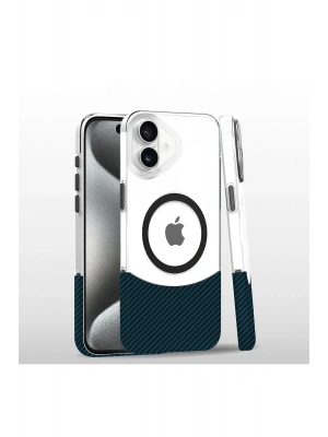 Joko iPhone 16 Plus Carbon Puzzle Magsafe Kapak - Yeşil