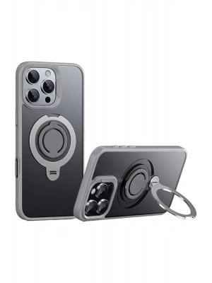 Joko iPhone 16 Pro Avatar 360 Dönen Magsafe Kapak - Titan Gri