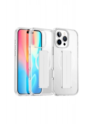 Joko iPhone 16 Pro Kılıf Alfa Magsafe Standlı Kapak - Şeffaf