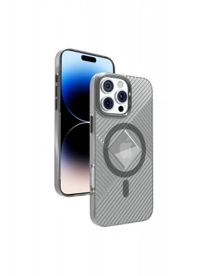 Joko iPhone 16 Pro Stella PC Sert Magsafe Kılıf - Siyah