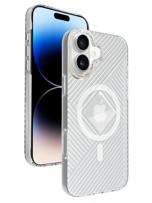 Joko iPhone 16 Stella PC Sert Magsafe Kılıf - Şeffaf