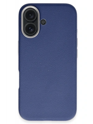 Joko iPhone 16 Wonder Deri Magsafe Kapak - Lacivert