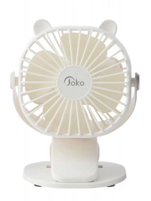 Joko JS03 Masaüstü Soğutma Fanı - Beyaz